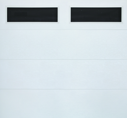 Manufacturer example: flush panel, white with windows