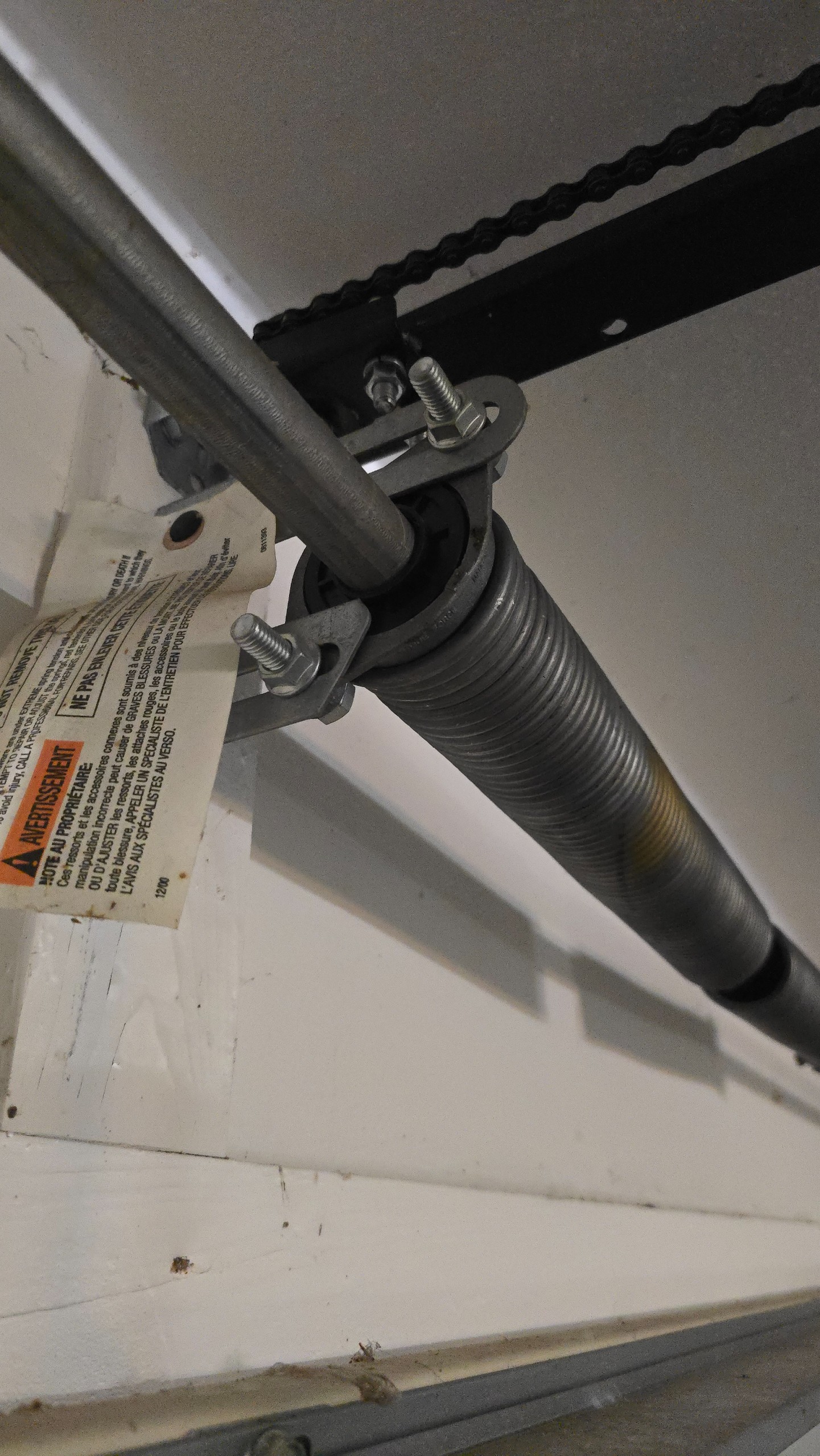 Garage Door Spring Replacement completed in Tyler, Texas